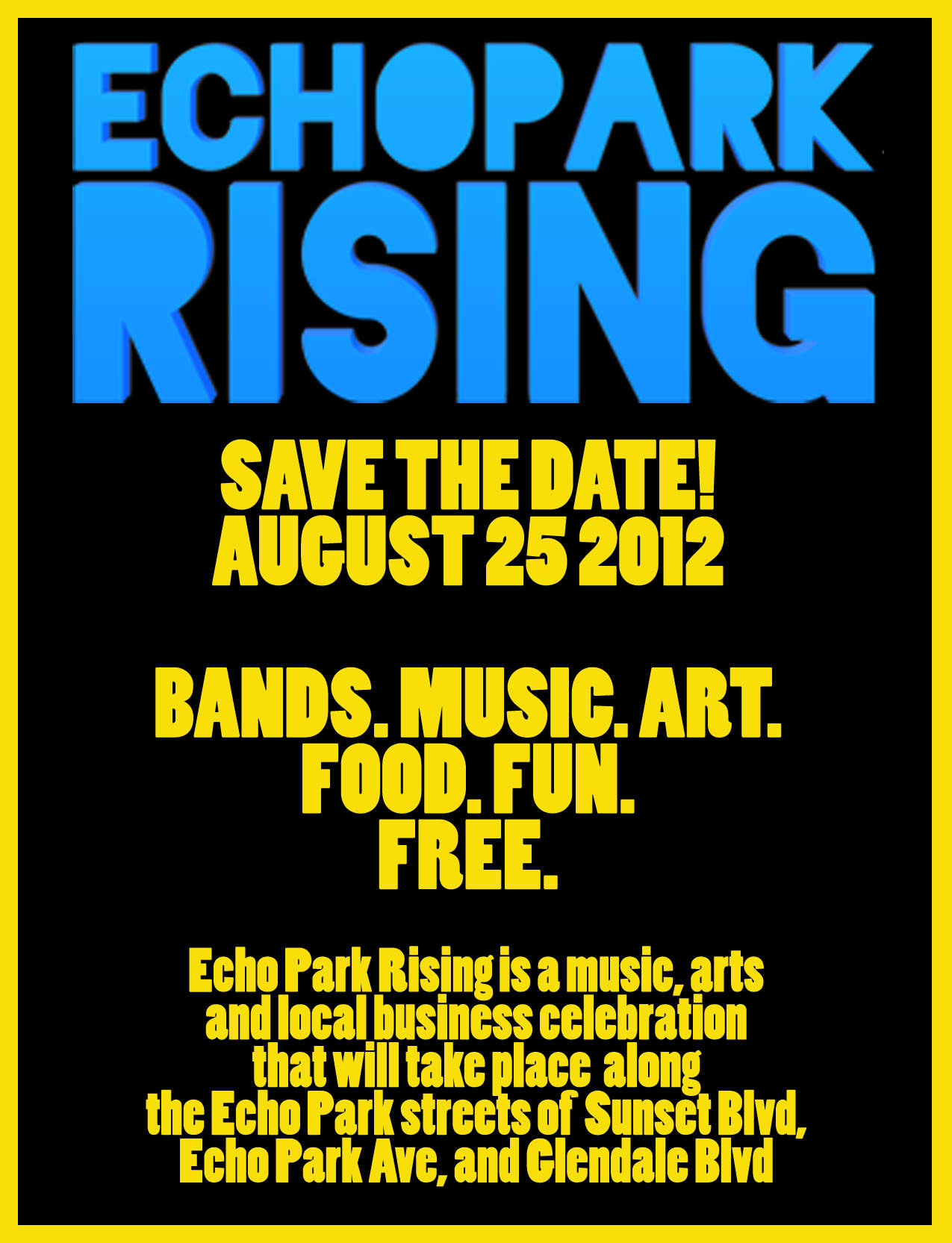 Second annual Echo Park Rising on August 25 EPIA